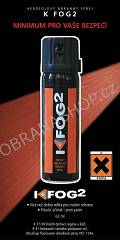 Obranný plyn K-FOG2 aerosol - 63ml | ObranaShop